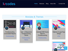 Tablet Screenshot of kvcodes.com